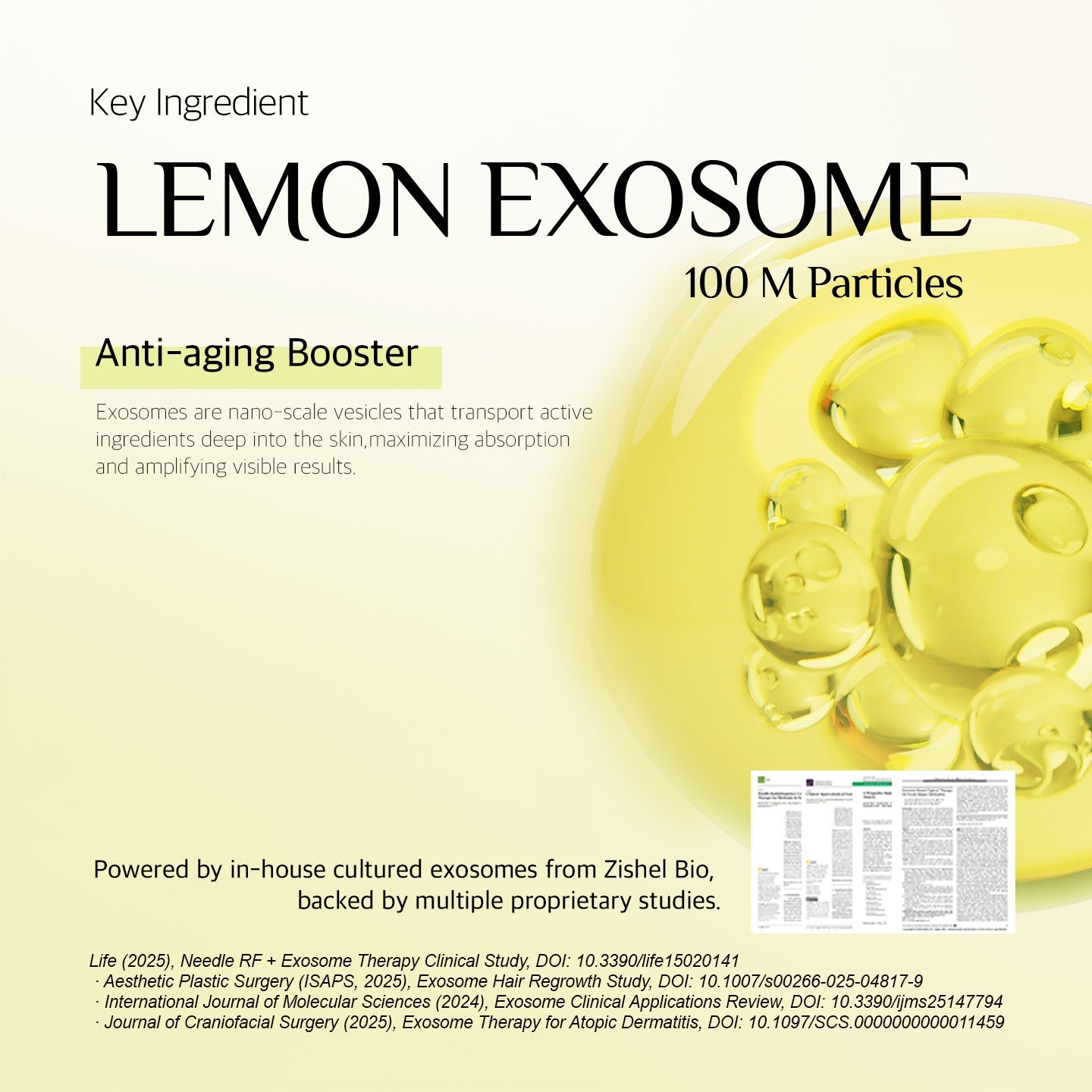 Lemonshot 150 Exo:Booster Serum - Lemonderma derma skincare brand
