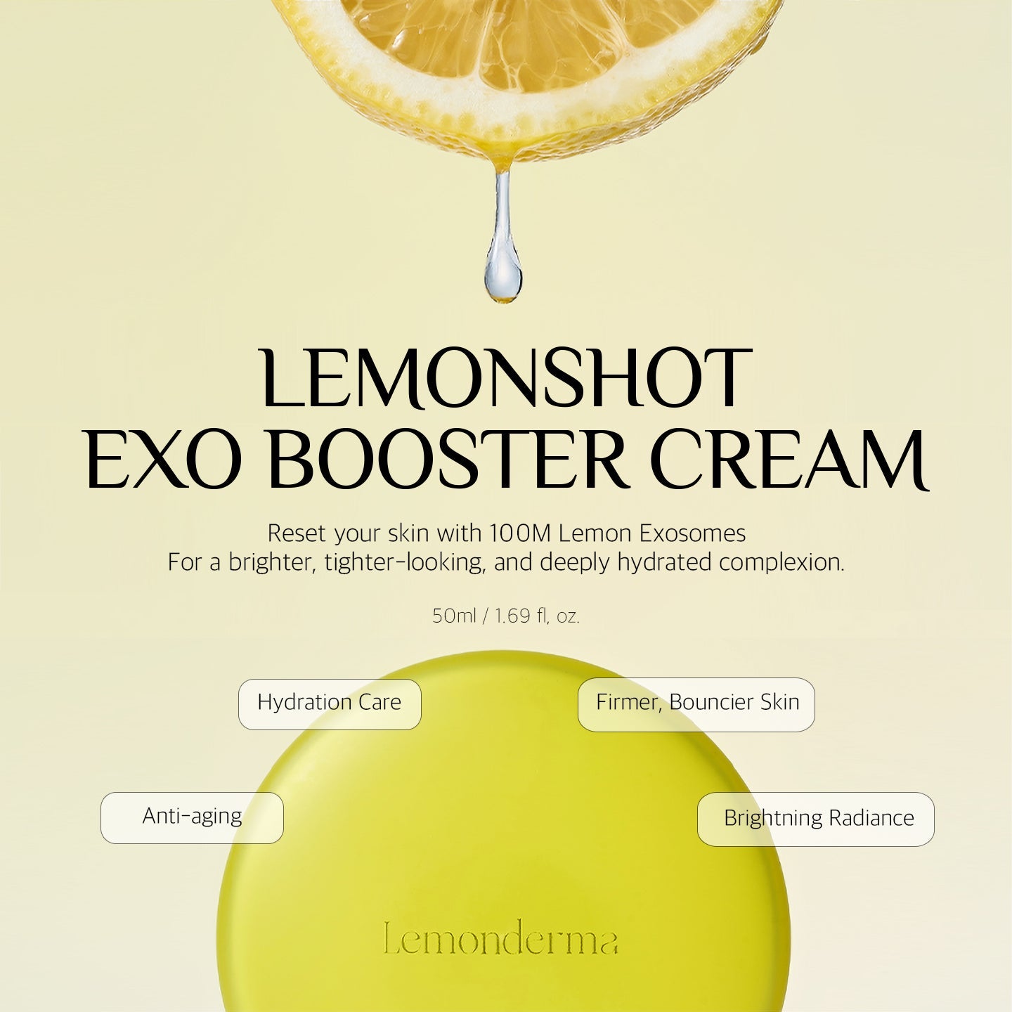 Lemonshot Exo:Booster Cream - Lemonderma derma skincare brand