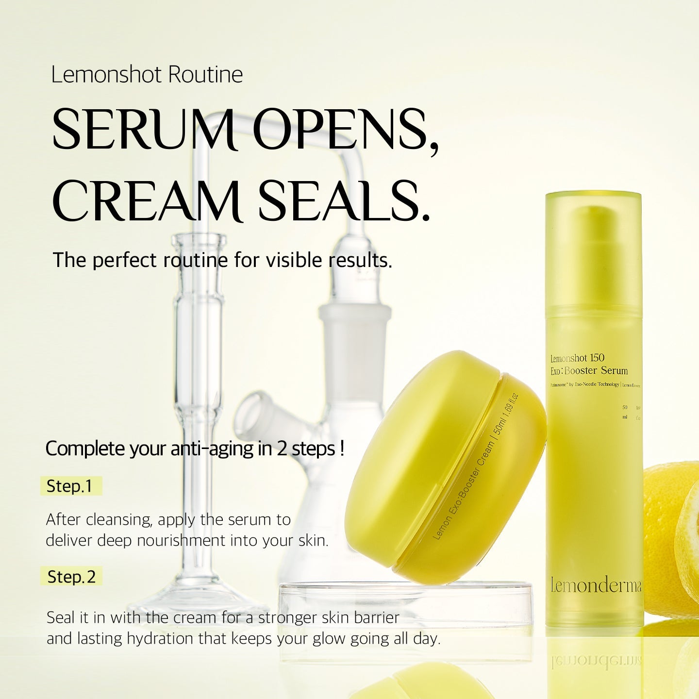Lemonshot Exo:Booster Set - Lemonderma derma skincare brand